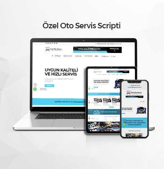 Özel Oto Servis Scripti - Full İçerik Full Kontroll