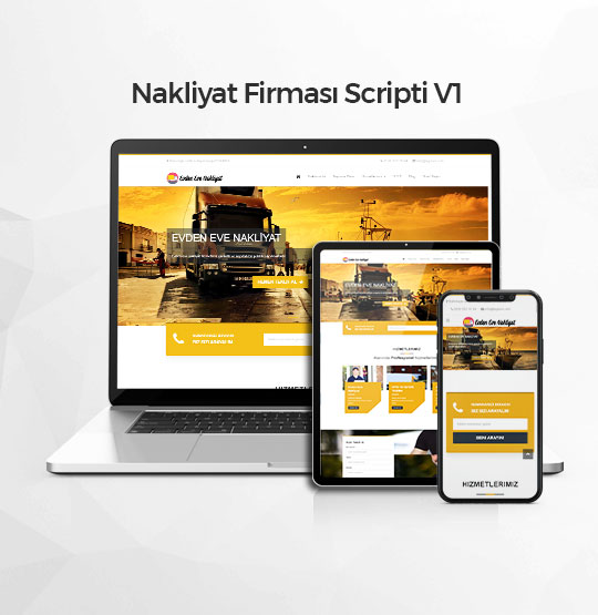 Nakliyat Firması Scripti V1 - Full İçerik Full Kontroll