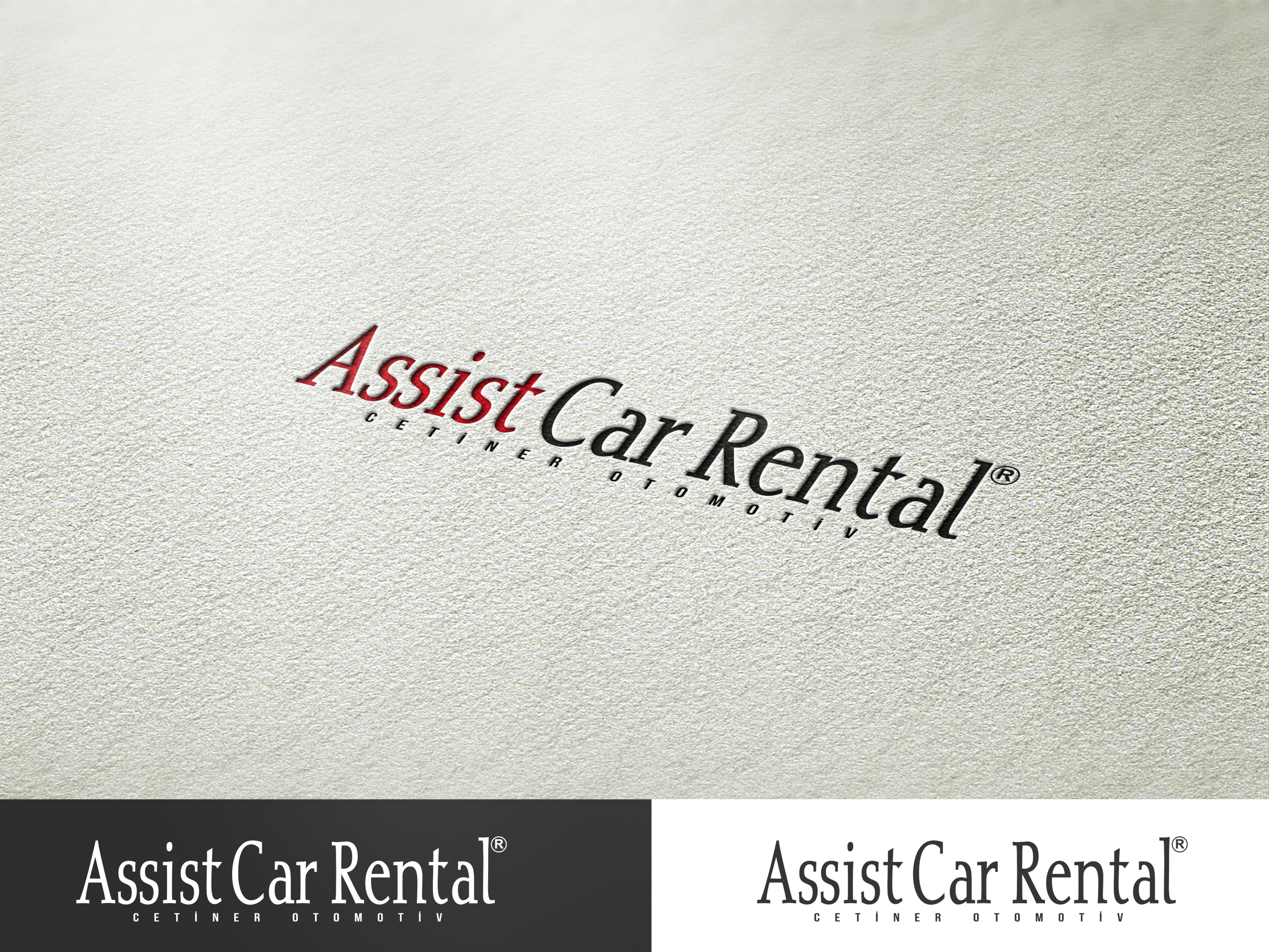 Assist Car Rentecar - Logo Calışması